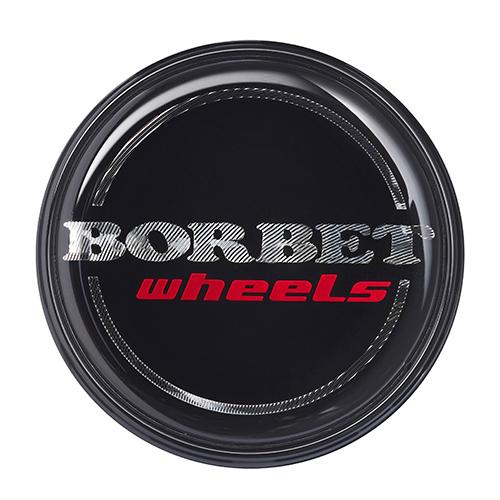 BORBET center cap div. Ø wheels silver