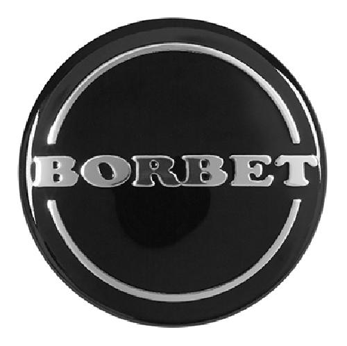 BORBET center cap div. Ø wheels silver