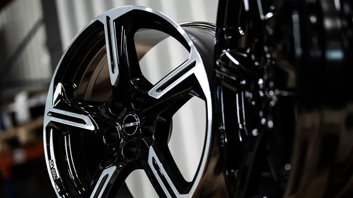 BORBET XE1 black polished glossy