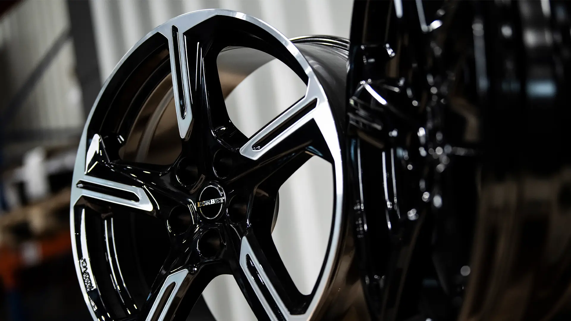 BORBET XE1 black polished glossy