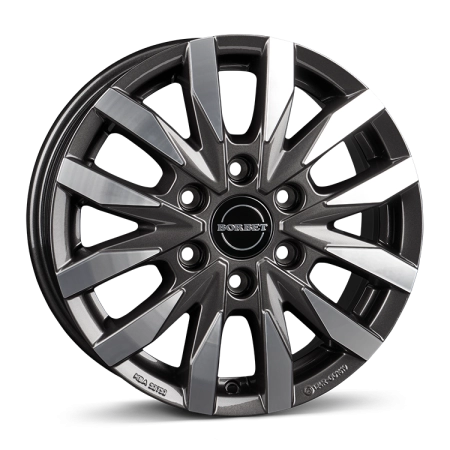 BORBET CW6 mistral anthracite polished glossy