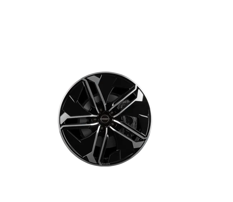 BORBET TX black polished glossy