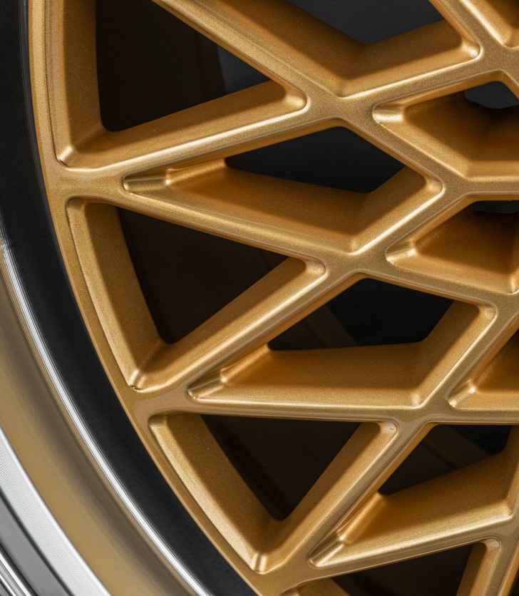 B 8519 5L gold rim polished Detail 02