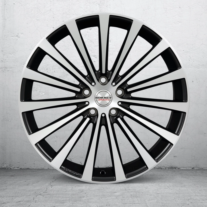 BORBET BLX- black polished matt 3