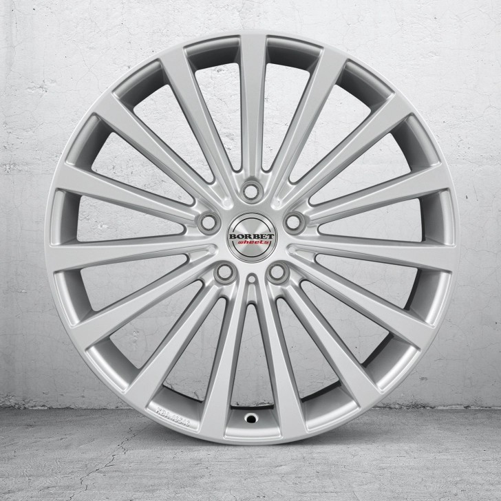 BORBET BLX- silver 3