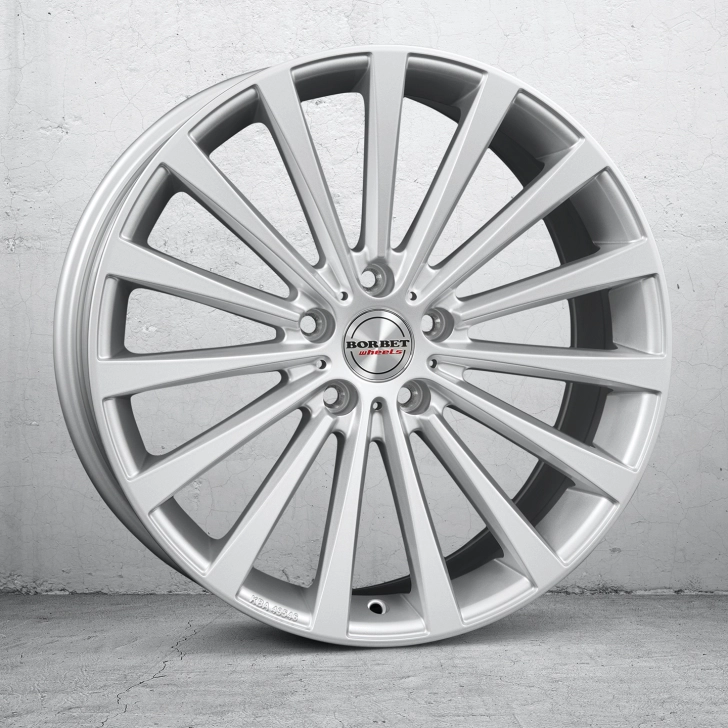 BORBET BLX- silver 4