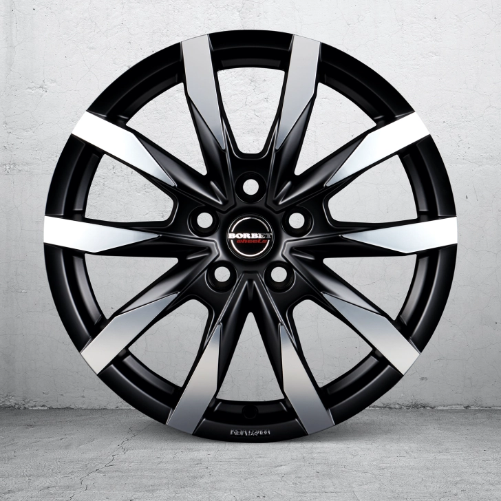 BORBET CW5- black pol matt 3