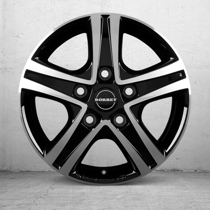 BORBET CWD- black glossy pol. 3