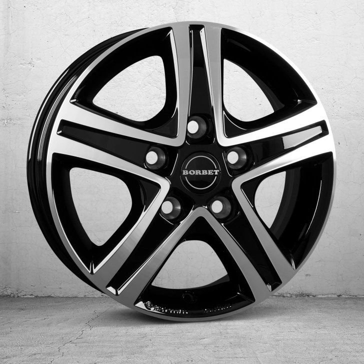 BORBET CWD- black glossy pol. 4