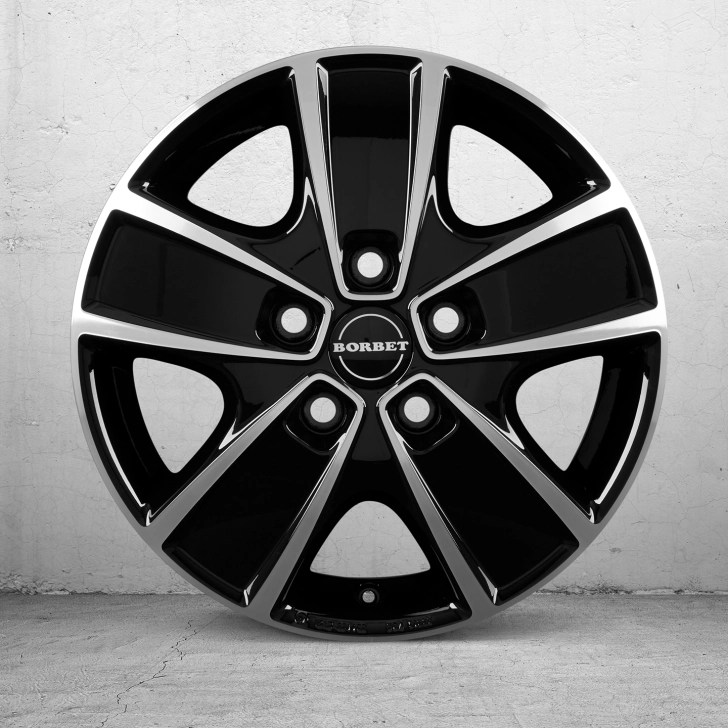 BORBET CWG- black pol. 3