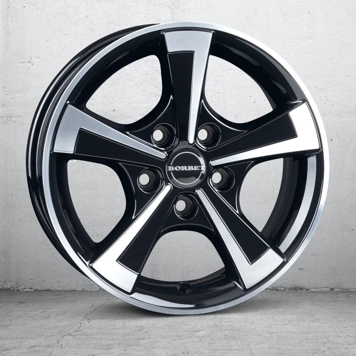 BORBET CWT- black pol. 4