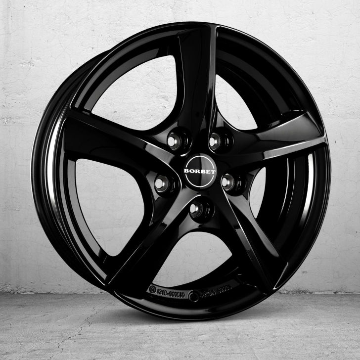 BORBET TL- black glossy 5 Sp. 4