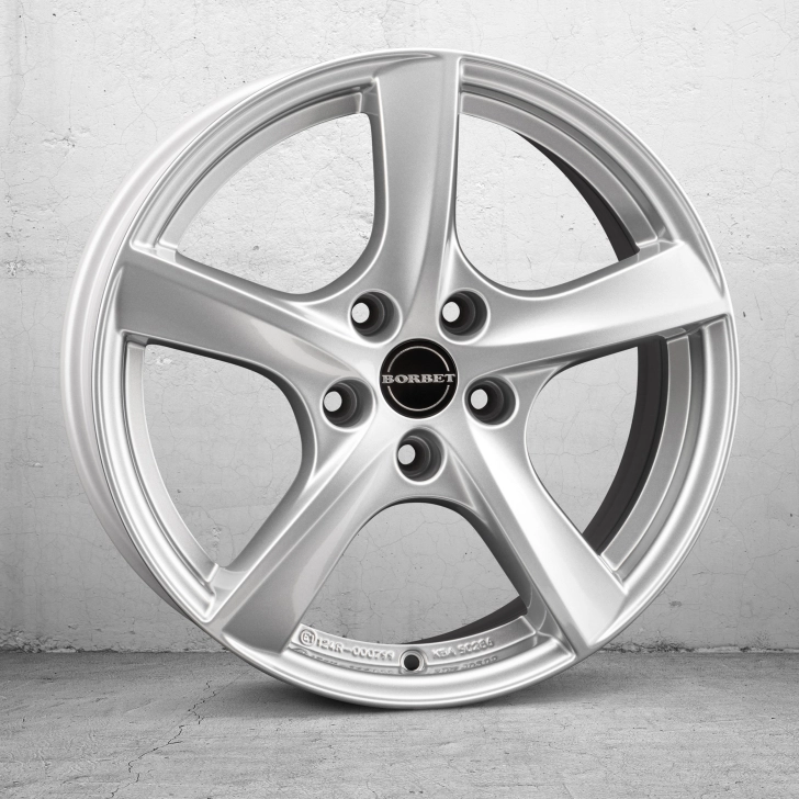 BORBET TL- silver 5 Sp. 4