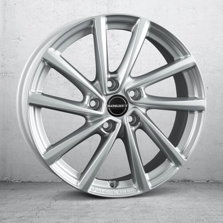 BORBET V- silver 4