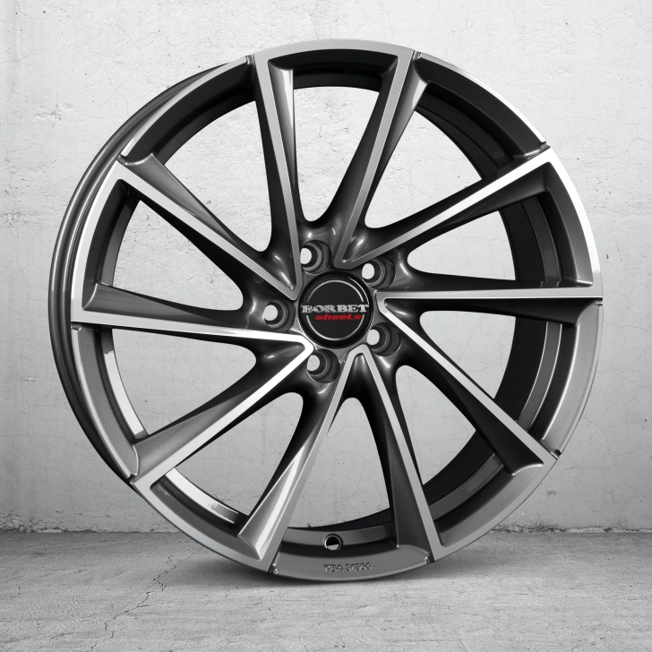 BORBET VTX- graphite pol. 4