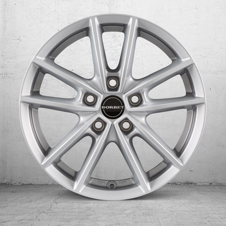 BORBET W- silver 16-17 3
