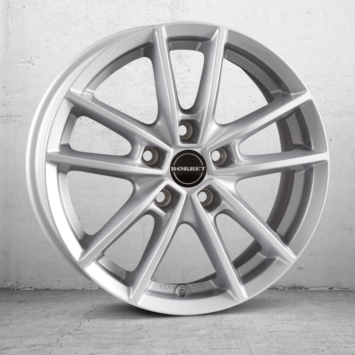 BORBET W- silver 16-17 4