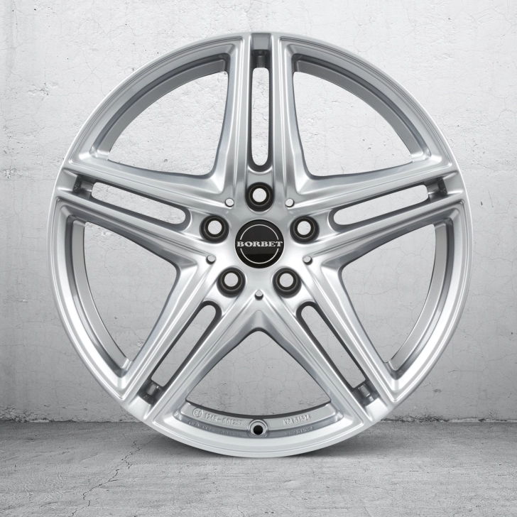 BORBET XR - new - silver 3