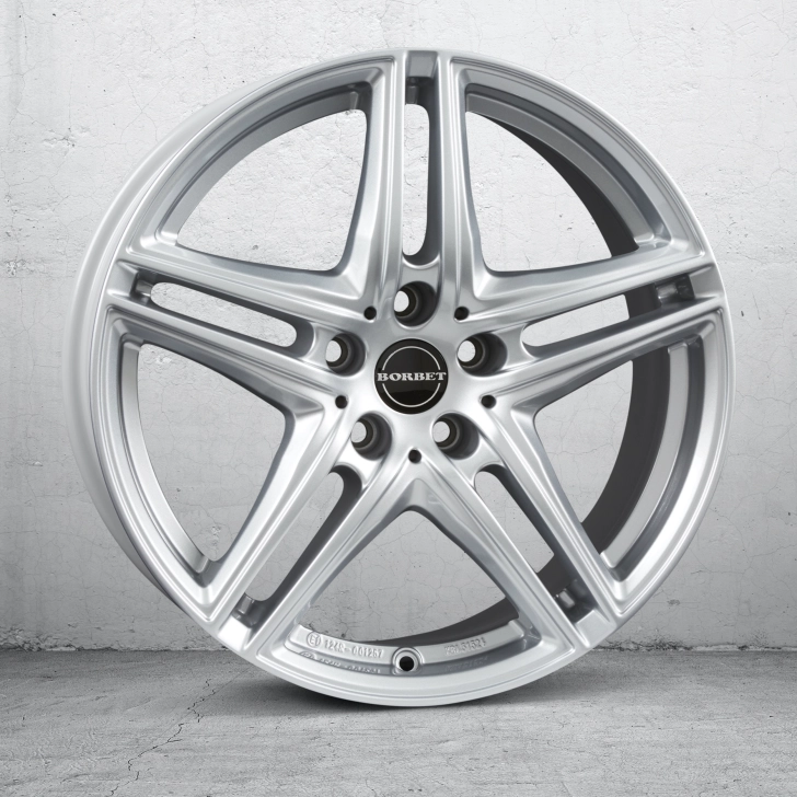 BORBET XR - new - silver 4