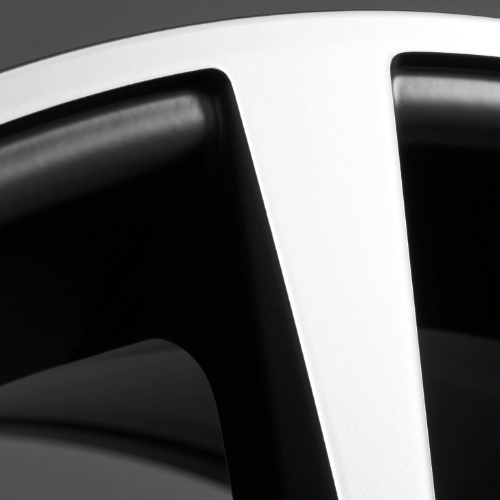 BORBET BLX black polished matt d2