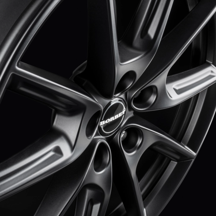 BORBET LX18 black matt Details (4)