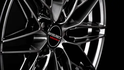 BORBET FB1 hyper black silver Details