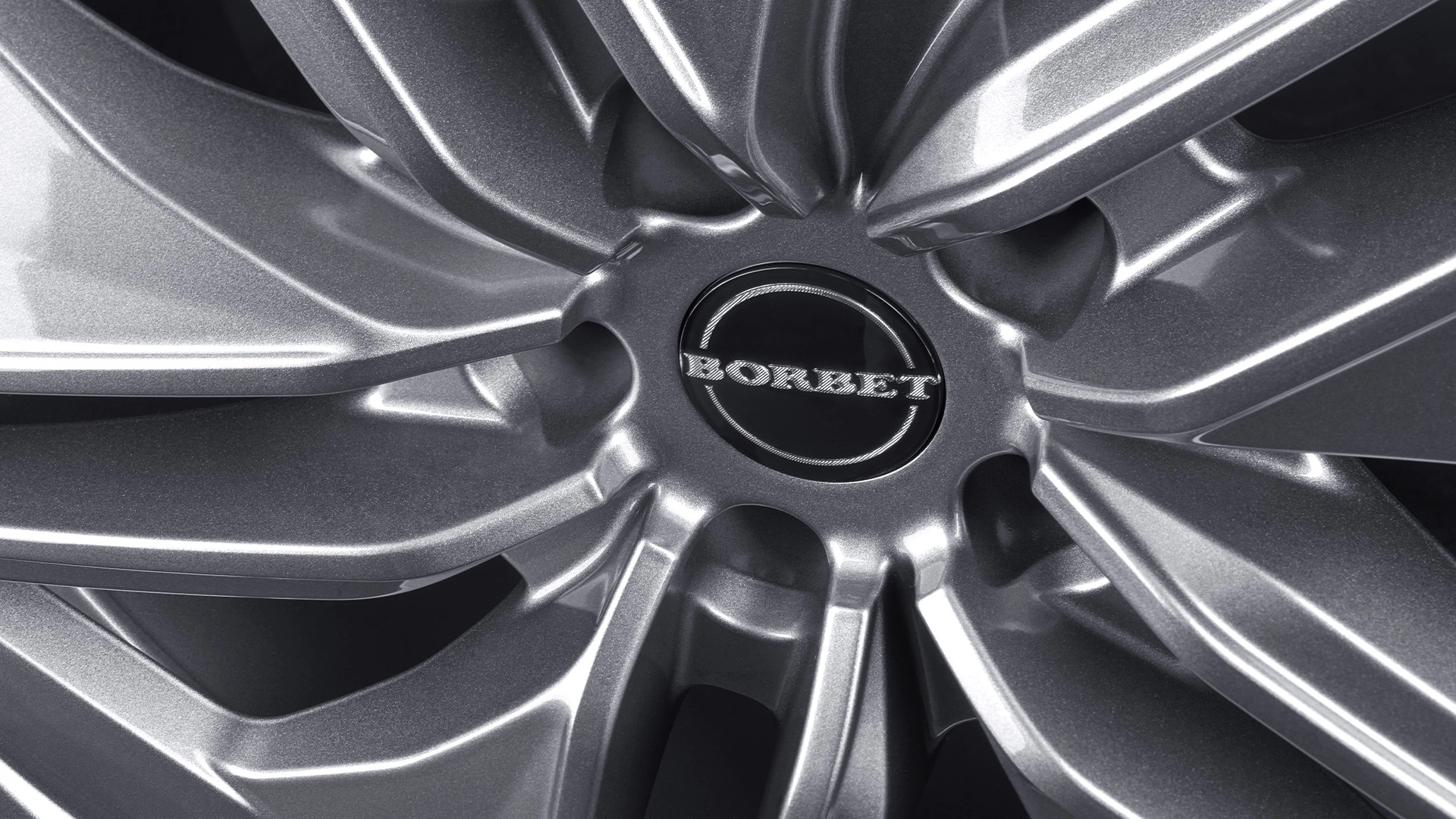BORBET TX metal grey glossy Details