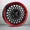 BORBET B- black rim red 4-loch 4