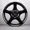 BORBET F- black glossy 4Loch 3