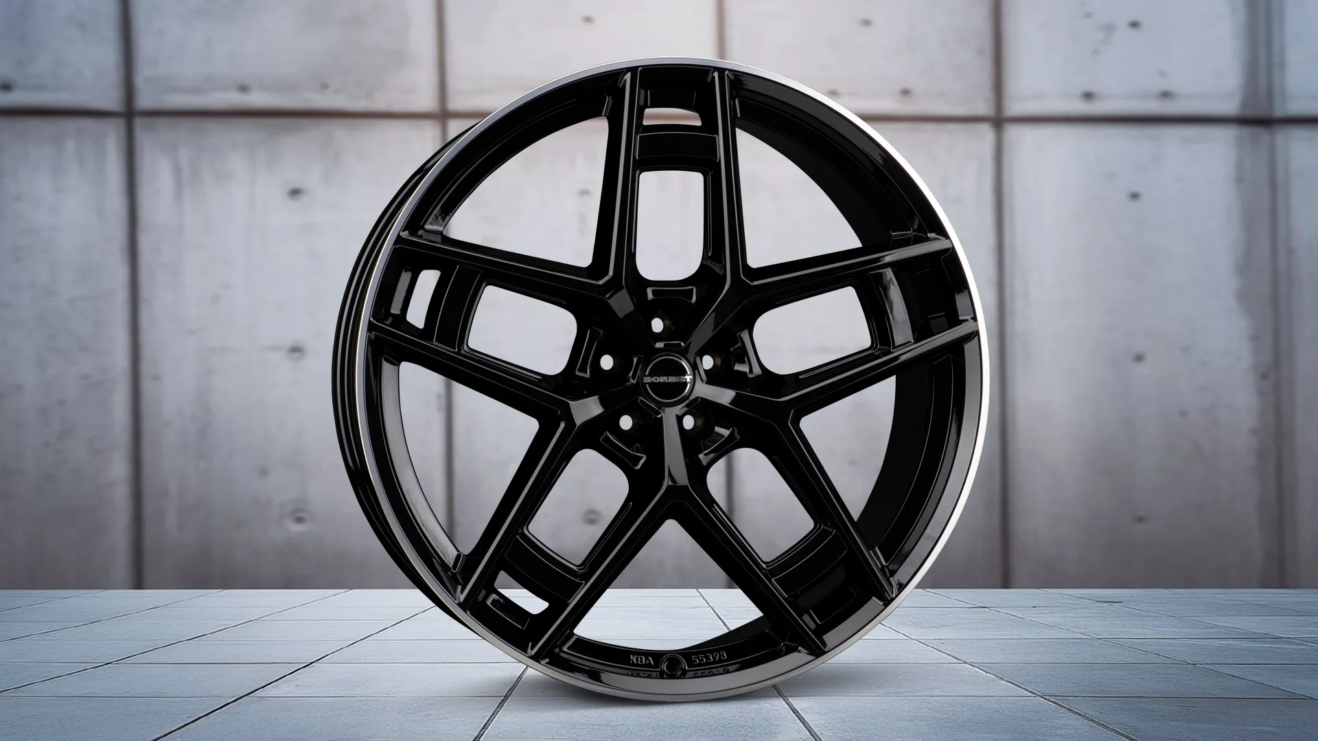 black glossy rim pol 2