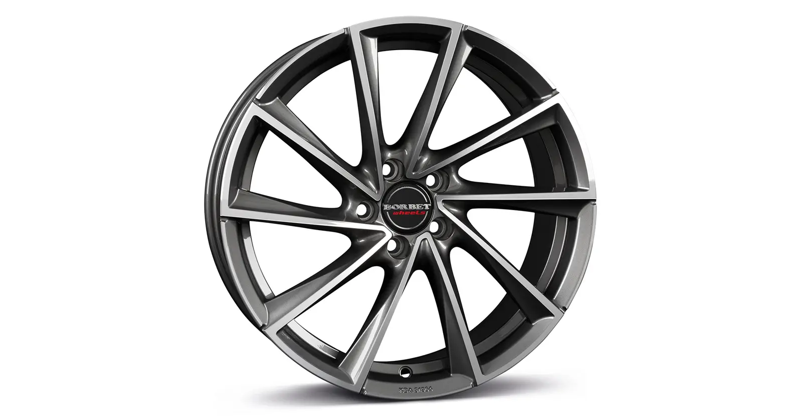 BORBET VTX graphite polished web