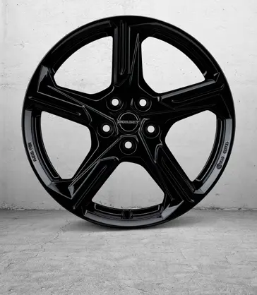 BORBET XE1 black glossy Front