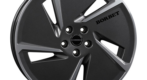 BORBET AE mistral anthracite polished glossy