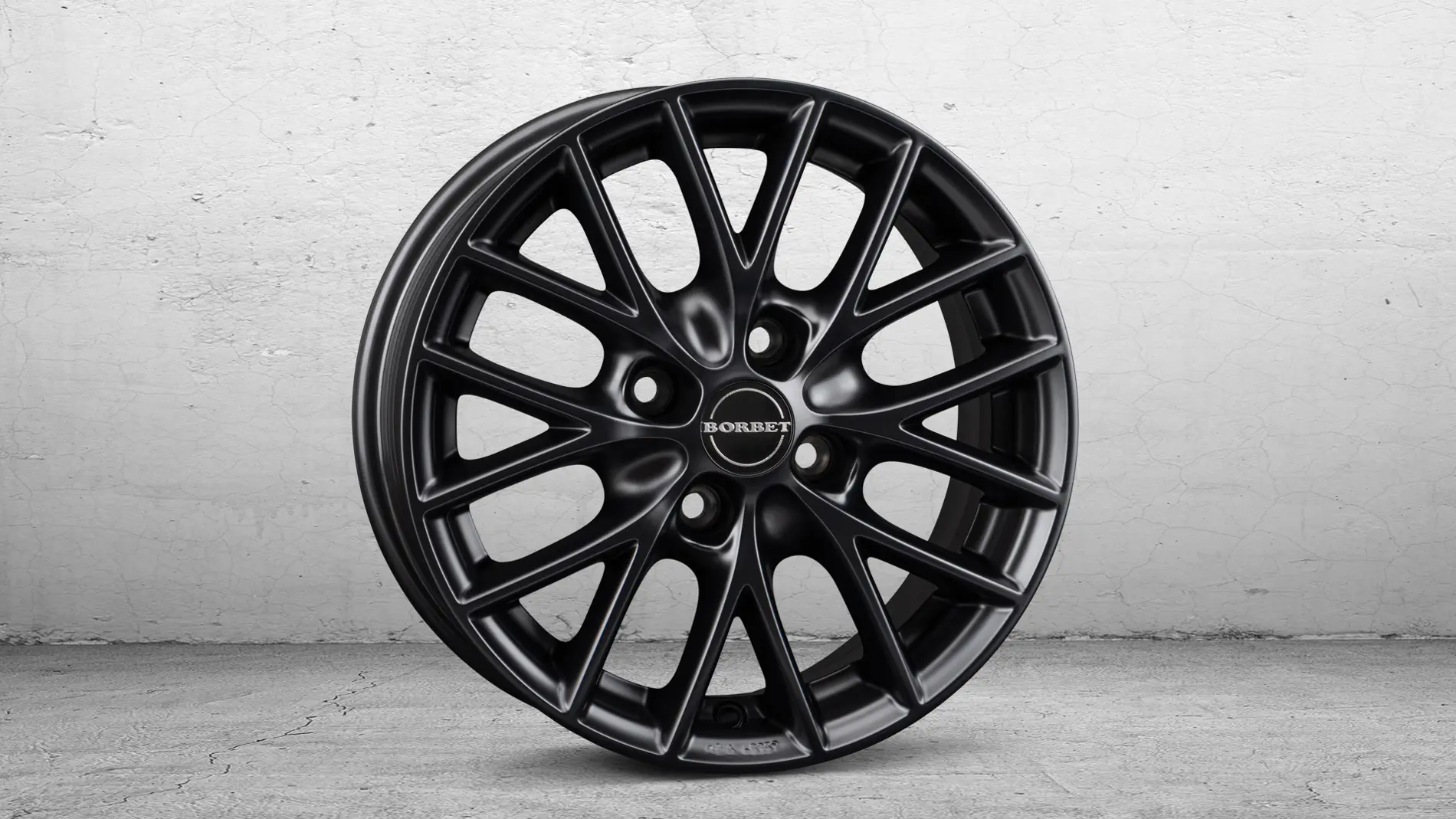 BORBET BS4 wheel black matt BORBET BS4 wheel black matt