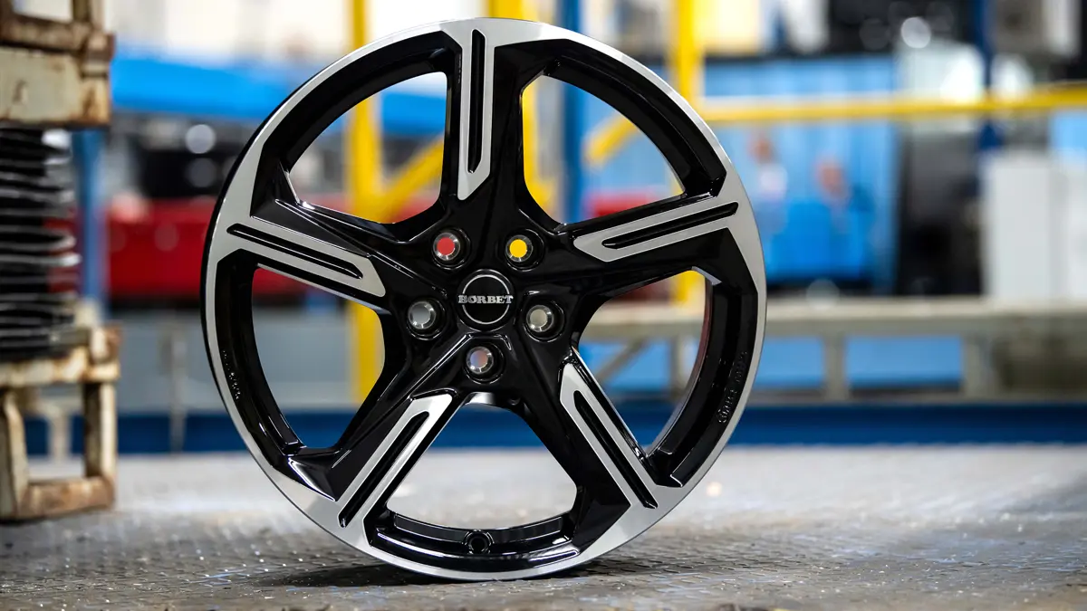 BORBET XE1 black polished Felge