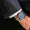 BORBET Herrenarmbanduhr - Stahlarmband mit blauem Zifferblatt 1